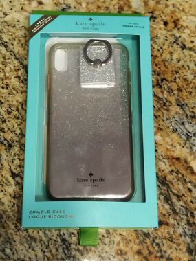 Kate Spade New York Mirror Ombre iPhone Xs Max Case, Silver